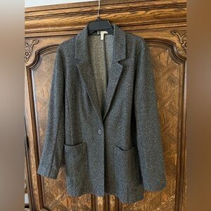 Eileen Fisher tweed blazer size large